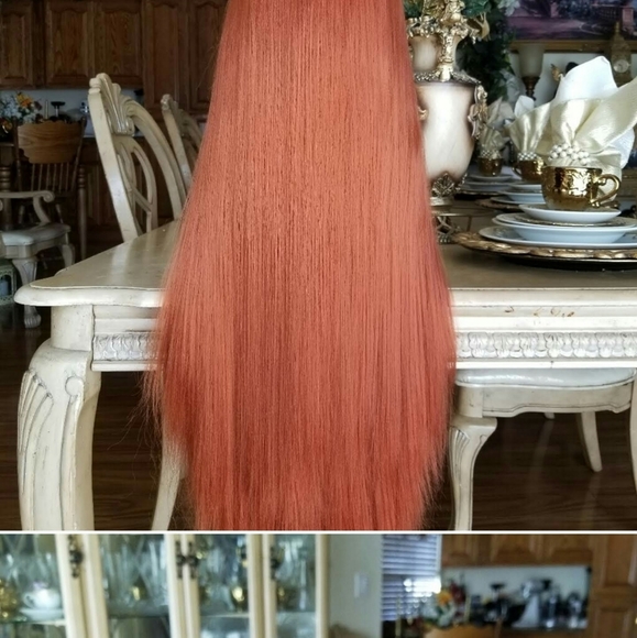 Copper Red Beauty Lace Front Wig - Picture 5 of 7